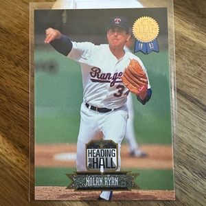 Nolan Ryan Heading to the Hall 1993 Leaf Mint